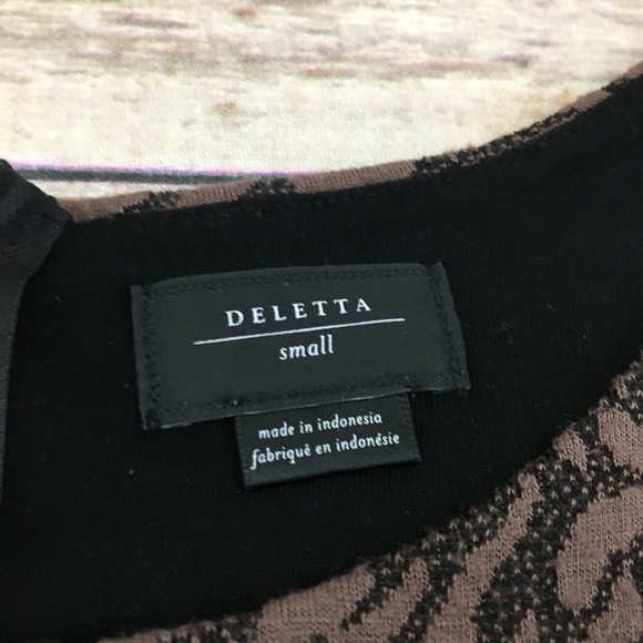 Anthropologie Deletta Leopard Neovison Dress Small - Picture 3 of 10